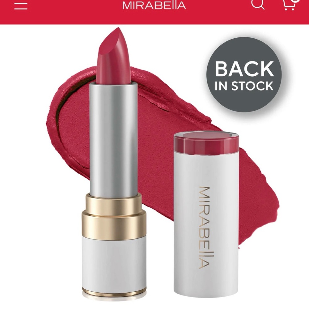 Mirabella Lipstick Perfect Red | Classic Red Lipstick | New in Box